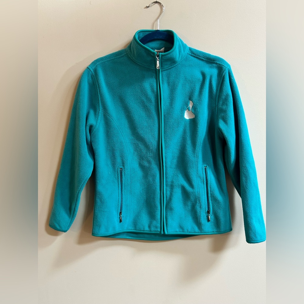 Dimco Apparel Long Sleeve Comfy Full Zip Fleece with Zippered Pockets, Sweater